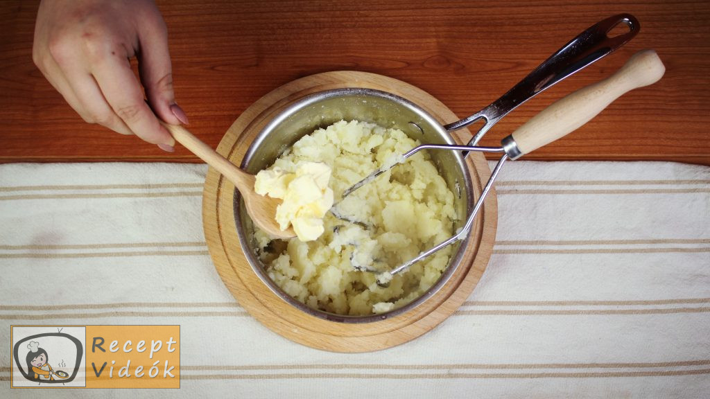 Burgonyapüré recept, burgonyapüré elkészítése 3. lépés