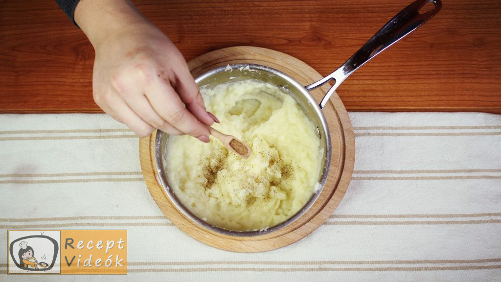 Burgonyapüré recept, burgonyapüré elkészítése 5. lépés