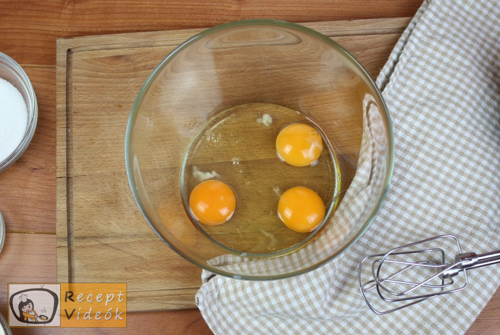 Tejes pite recept, tejes pite elkészítése 1. lépés