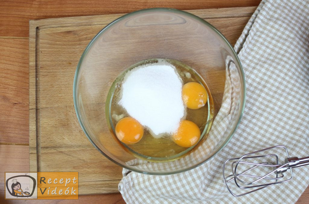 Tejes pite recept, tejes pite elkészítése 2. lépés