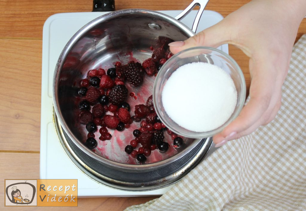 Tejes pite recept, tejes pite elkészítése 6. lépés