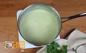 Brokkoli krémleves recept, brokkoli krémleves elkészítése 9. lépés