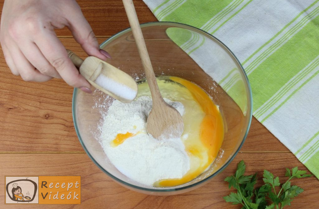 Zöldborsóleves csipetkével recept elkészítése 7. lépés