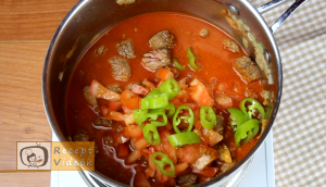 Gulyásleves recept, gulyásleves elkészítése 4. lépés
