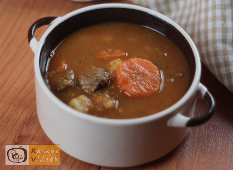 Gulyásleves recept, gulyásleves elkészítése - Recept Videók