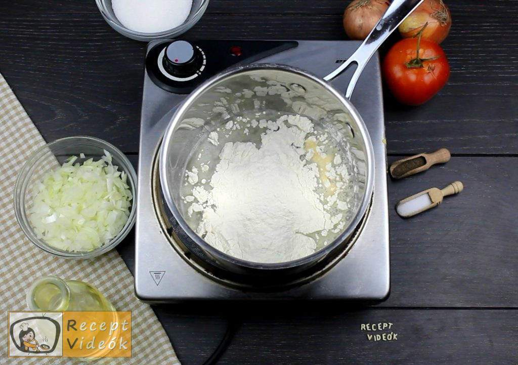 Paradicsomleves recept, paradicsomleves elkészítése 1. lépés