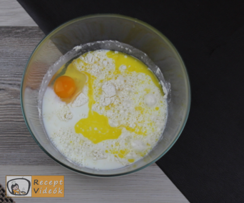 Amerikai palacsinta recept elkészítése 2. lépés