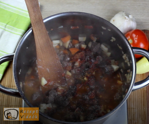 Babgulyás recept, babgulyás elkészítése 11. lépés