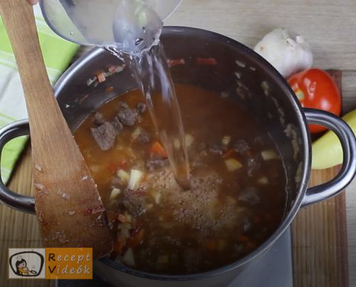 Babgulyás recept, babgulyás elkészítése 12. lépés