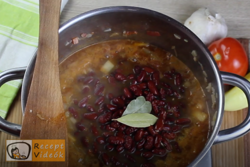 Babgulyás recept, babgulyás elkészítése 13. lépés
