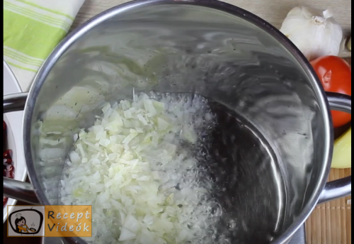 Babgulyás recept, babgulyás elkészítése 2. lépés