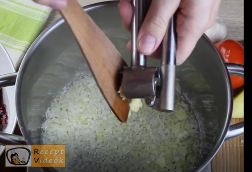 Babgulyás recept, babgulyás elkészítése 3. lépés