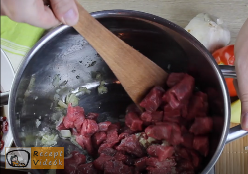 Babgulyás recept, babgulyás elkészítése 4. lépés