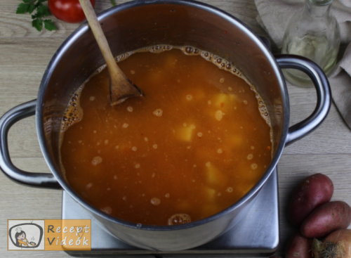 Burgonyaleves recept, burgonyaleves elkészítése 4. lépés