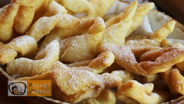 Csörögefánk (forgácsfánk) recept, csörögefánk (forgácsfánk) elkészítése - Recept Videók