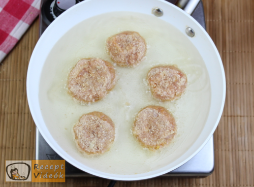 Fasírt recept, fasírt elkészítése 4. lépés