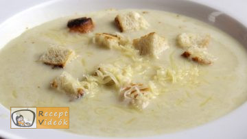 Fokhagymakrémleves recept, fokhagymakrémleves elkészítése - Recept Videók