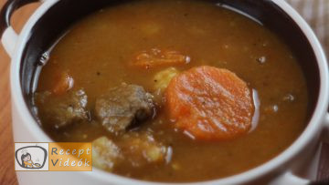 Gulyásleves recept, gulyásleves elkészítése - Recept Videók