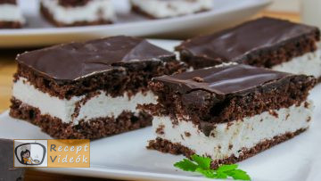 Kinder tejszelet recept, kinder tejszelet elkészítése - Recept Videók