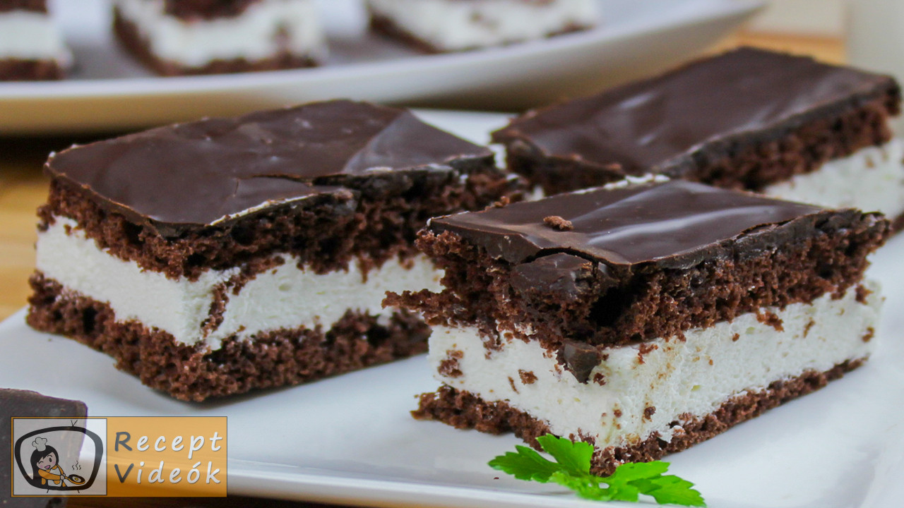 Kinder tejszelet recept, kinder tejszelet elkészítése - Recept Videók
