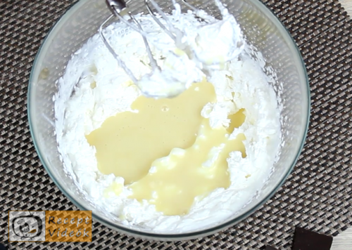 Kinder tejszelet recept, kinder tejszelet elkészítése 6. lépés