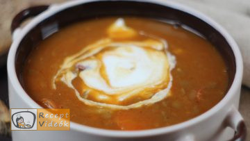 Lencseleves recept, lencseleves elkészítése - Recept Videók