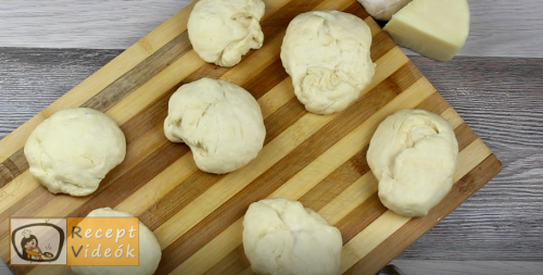 Lángos recept, lángos elkészítése 6. lépés