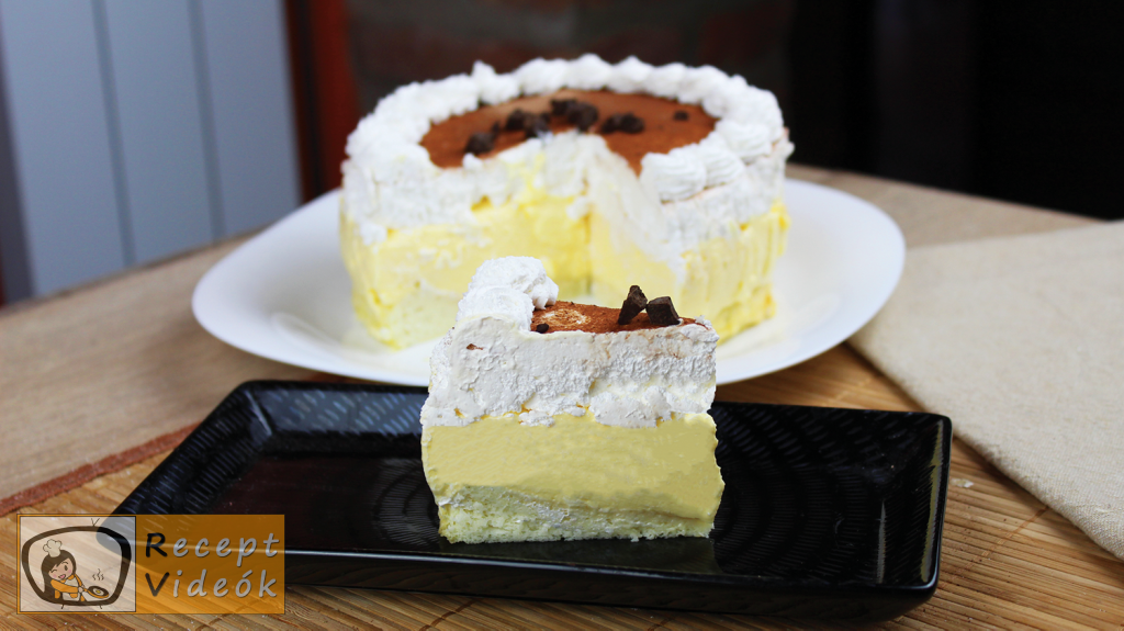 Madártej torta recept, madártej torta elkészítése - Recept Videók