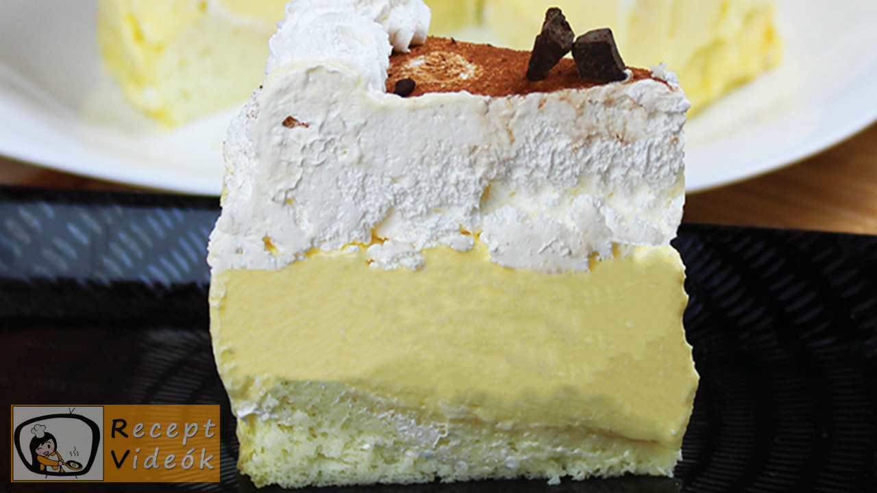 Madártej torta recept, madártej torta elkészítése - Recept Videók Madártej torta recept, madártej torta elkészítése - Recept Videók