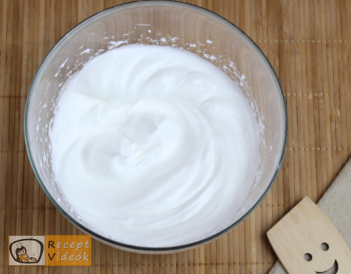 Madártej torta recept, madártej torta elkészítése 1. lépés