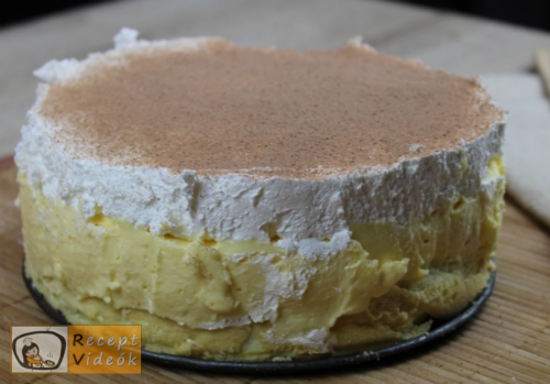 Madártej torta recept, madártej torta elkészítése 8. lépés