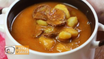 Paprikás krumpli recept, paprikás krumpli elkészítése - Recept Videók