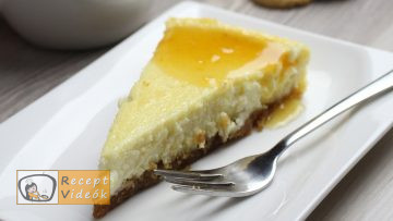 Sajttorta recept, sajttorta elkészítése - Recept Videók