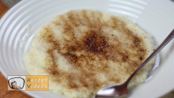 Tejbegríz (tejbedara) recept, tejbegríz (tejbedara) elkészítése - Recept Videók
