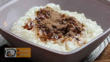 Tejberizs recept, tejberizs elkészítése - Recept Videók