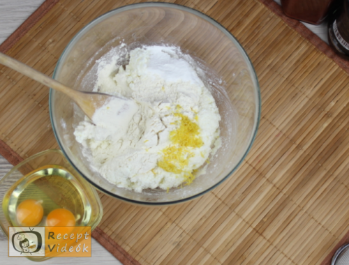 Túrófánk recept, túrófánk elkészítése 2. lépés