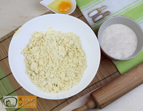 Vajas pogácsa recept, vajas pogácsa elkészítése 1. lépés
