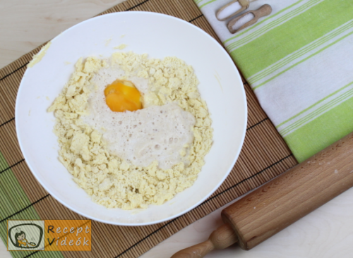 Vajas pogácsa recept, vajas pogácsa elkészítése 2. lépés
