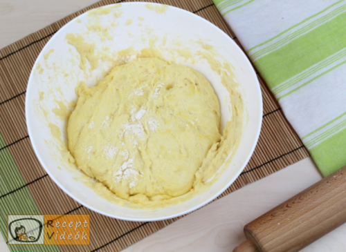 Vajas pogácsa recept, vajas pogácsa elkészítése 4. lépés