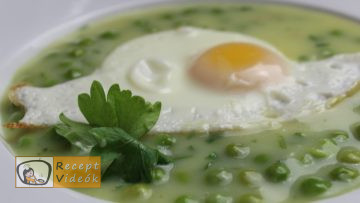 Zöldborsófőzelék recept, zöldborsófőzelék elkészítése - Recept Videók