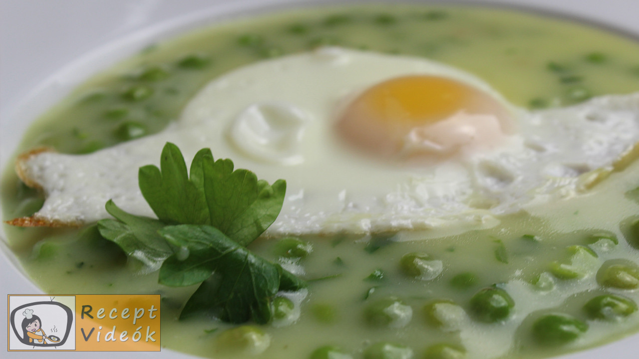 Zöldborsófőzelék recept, zöldborsófőzelék elkészítése - Recept Videók