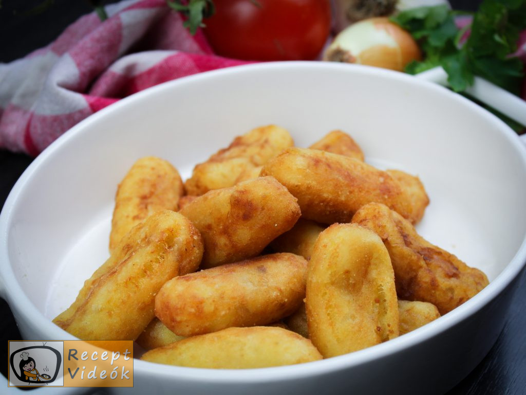 Burgonyakrokett recept, burgonyakrokett elkészítése - Recept Videók