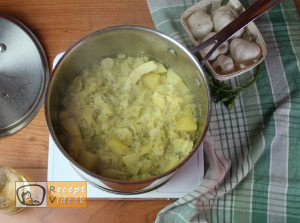 Kelkáposzta főzelék recept, kelkáposzta főzelék elkészítése 4. lépés