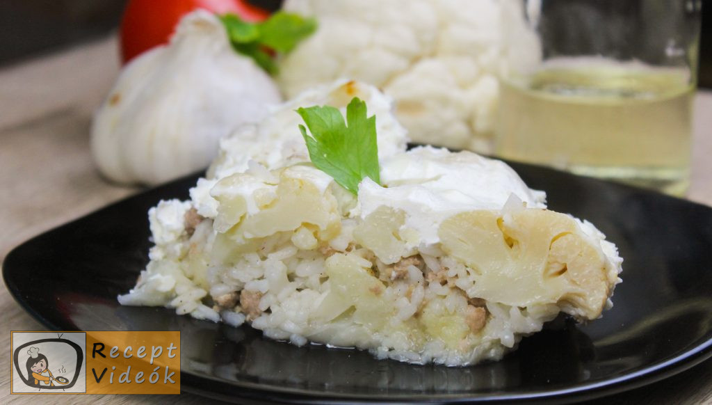 Rakott karfiol recept, rakott karfiol elkészítése - Recept Videók