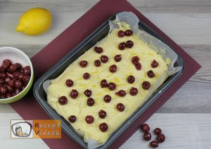 kevert meggyes süti recept, kevert meggyes süti elkészítése 6. lépés