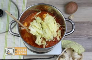 Frankfurti leves recept elkészítése 5. lépés