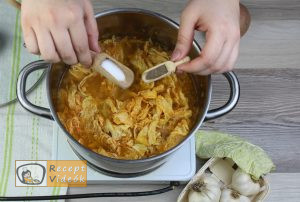 Frankfurti leves recept elkészítése 6. lépés