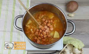 Frankfurti leves recept elkészítése 7. lépés