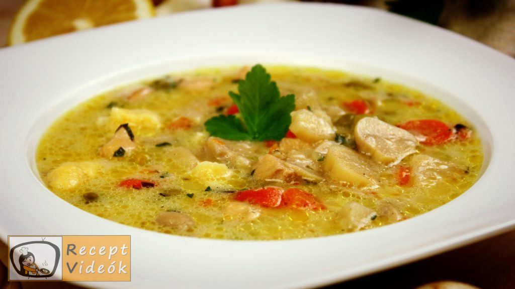 Tárkonyos raguleves recept, tárkonyos raguleves elkészítése - Recept Videók