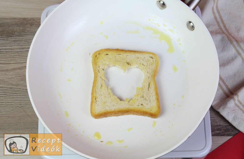 Valentin napi kreatív étel - Valentin napi reggeli elkészítése 8. lépés 